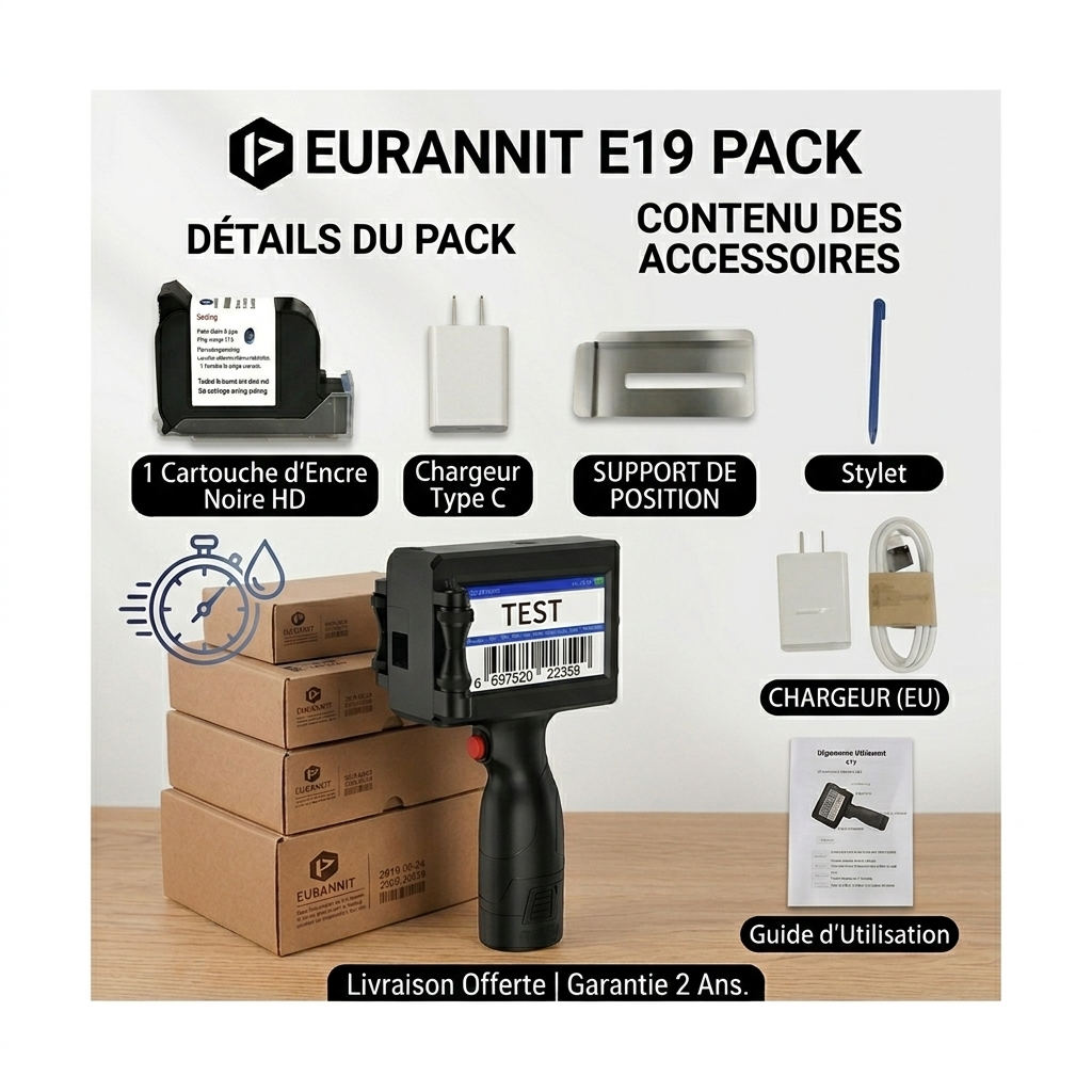 EURANNIT- L’imprimante de poche professionnelle
